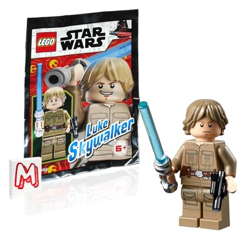 LEGO MINIFIGURA DE STAR WARS LUKE SKYWALKER CLOUD CITY CON SABLE DE LUZ Y BLASTER - 1