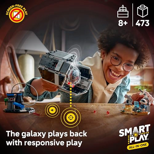 LEGO STAR WARS SMART PLAY JUEGO DE CONSTRUCCION INTERACTIVO TIE FIGHTER DE DARTH VADER SET TODO - 3
