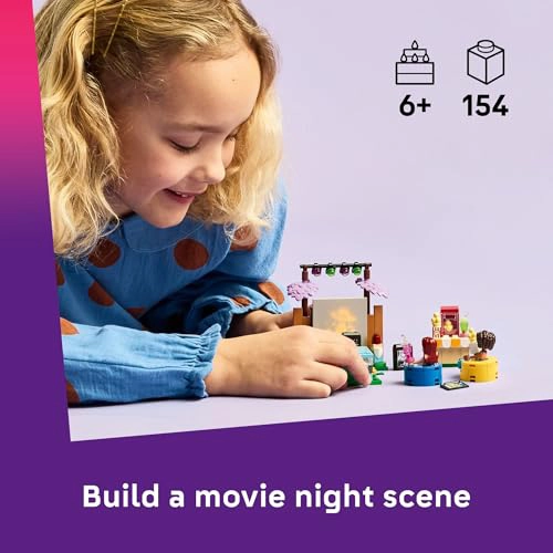 LEGO FRIENDS NOCHE DE PELICULA DE AMISTAD JUEGO DE CONSTRUCCION DE ROLES JUEGO DE CONSTRUCCION - 2