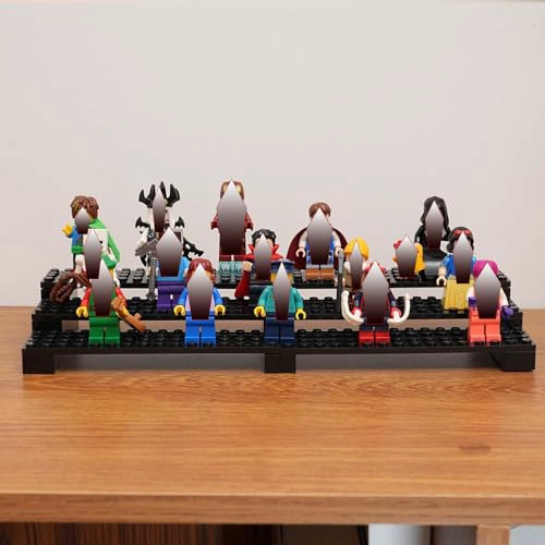 EXPOSITOR DE MINIFIGURAS DE LADRILLO SOPORTE DE EXHIBICION DE 3 NIVELES PARA MINIFIGURAS LEGO - 3