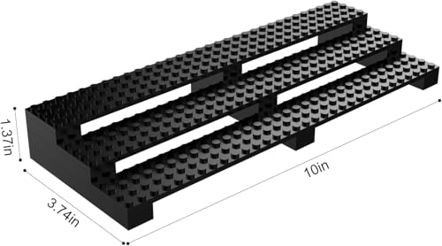EXPOSITOR DE MINIFIGURAS DE LADRILLO SOPORTE DE EXHIBICION DE 3 NIVELES PARA MINIFIGURAS LEGO - 6