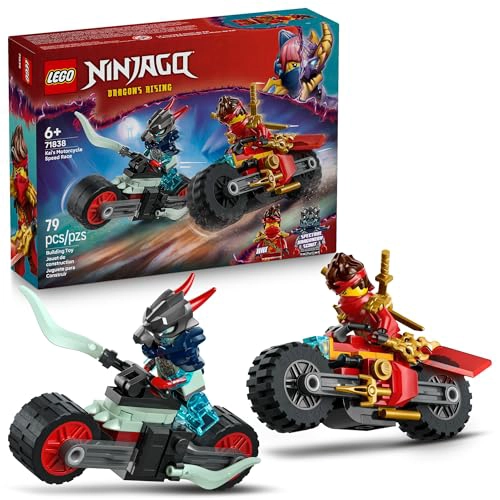 LEGO NINJAGO MOTOCICLETA DE CARRERAS DE VELOCIDAD DE KAI JUGUETE DE CONSTRUCCION PARA NIÑOS JUGUETE - 1
