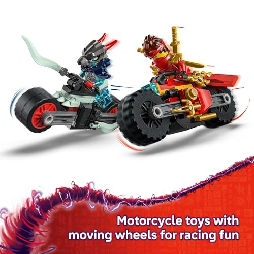 LEGO NINJAGO MOTOCICLETA DE CARRERAS DE VELOCIDAD DE KAI JUGUETE DE CONSTRUCCION PARA NIÑOS JUGUETE - 3
