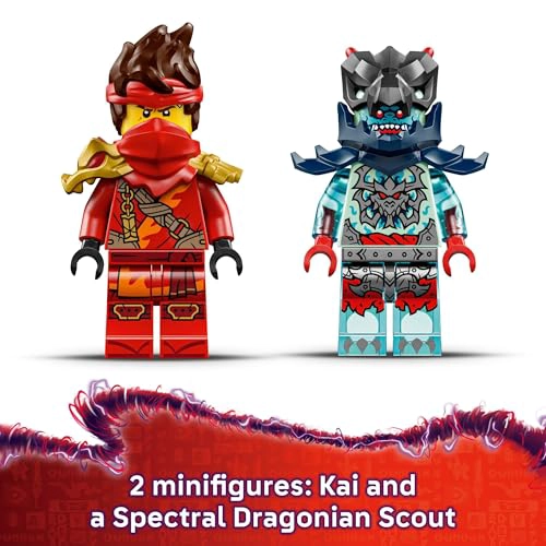 LEGO NINJAGO MOTOCICLETA DE CARRERAS DE VELOCIDAD DE KAI JUGUETE DE CONSTRUCCION PARA NIÑOS JUGUETE - 5