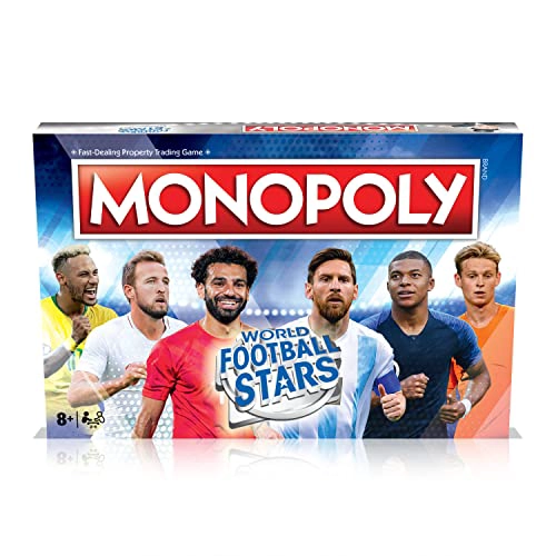 WINNING MOVES JUEGO DE MESA MONOPOLY CON ESTRELLAS DE FUTBOL MUNDIAL JUEGA CON CRISTIANO RONALDO - 2