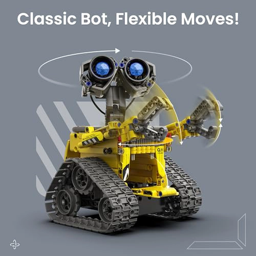 MIBIDO STEM ROBOT KIT DE CONSTRUCCION DE REGALO PARA NIÑOS DE 8 A 12 AÑOS CON CONTROL REMOTO - 5