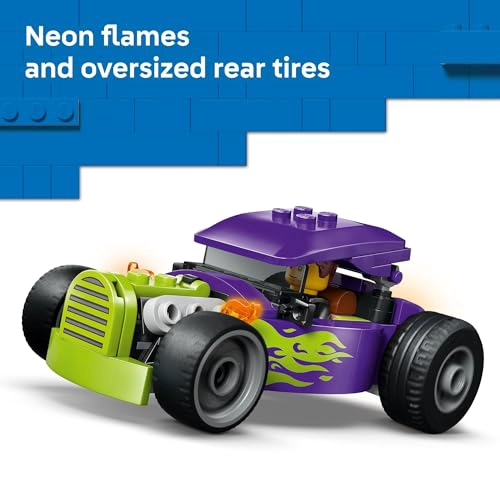 LEGO CITY HOT ROD RACE CAR BUILDING TOY PARA NIÑOS JUEGO DE SIMULACION PARA NIÑOS Y NIÑAS A PARTIR - 3