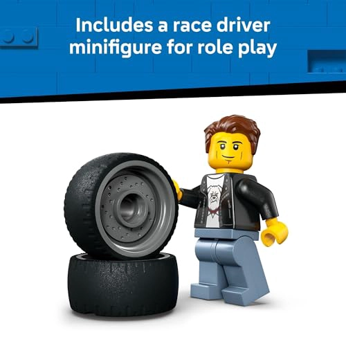 LEGO CITY HOT ROD RACE CAR BUILDING TOY PARA NIÑOS JUEGO DE SIMULACION PARA NIÑOS Y NIÑAS A PARTIR - 5