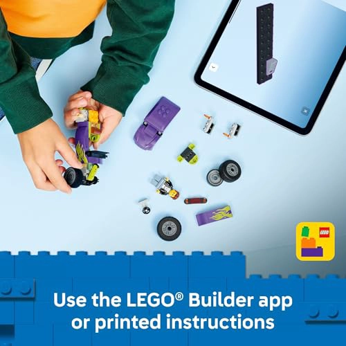 LEGO CITY HOT ROD RACE CAR BUILDING TOY PARA NIÑOS JUEGO DE SIMULACION PARA NIÑOS Y NIÑAS A PARTIR - 6