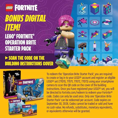 LEGO FORTNITE SUPPLY LLAMA SET DE CONSTRUCCION JUGUETE PARA NIÑOS GAMERS EDADES 12 MODELO - 3