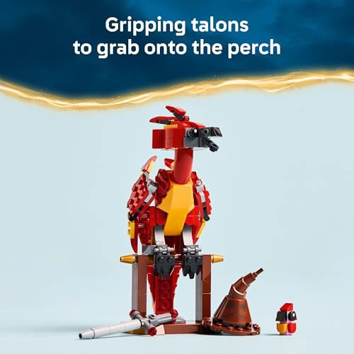 LEGO HARRY POTTER FAWKES FE NIX DE DUMBLEDORE JUGUETES DE CONSTRUCCION Y APRENDIZAJE PARA JUEGO - 5