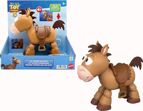 MATTEL DISNEY Y PIXAR TOY STORY 5 LILPARTNER BULLSEYE JUGUETE DE CABALLO FIGURA POSABLE DE 74 - 1