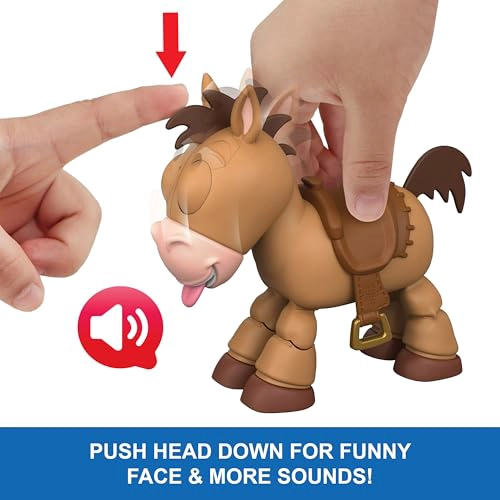 MATTEL DISNEY Y PIXAR TOY STORY 5 LILPARTNER BULLSEYE JUGUETE DE CABALLO FIGURA POSABLE DE 74 - 4