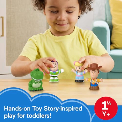 FISHERPRICE LITTLE PEOPLE JUGUETES PARA NIÑOS PEQUEÑOS DISNEY PIXAR TOY STORY PAQUETE DE FIGURAS - 2