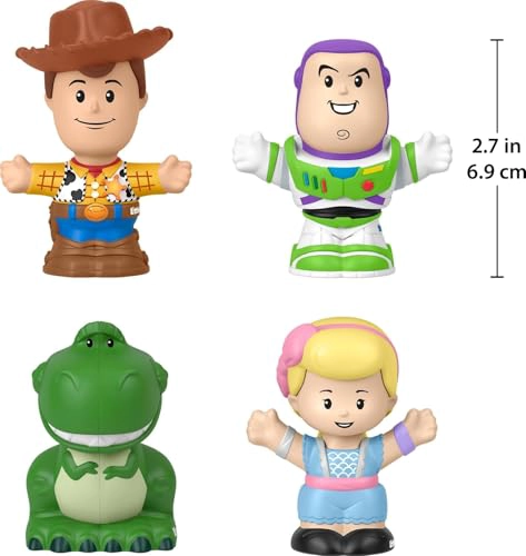 FISHERPRICE LITTLE PEOPLE JUGUETES PARA NIÑOS PEQUEÑOS DISNEY PIXAR TOY STORY PAQUETE DE FIGURAS - 6