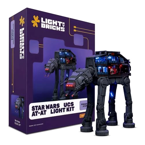 LIGHT MY BRICKS KIT DE LUCES LED PARA LEGO STAR WARS UCS ATAT 75313 ILUMINACION DE PANTALLA - 1