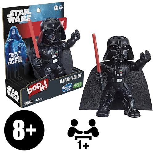 JUEGO BOP IT EDICION DARTH VADER DE STAR WARS INCLUYE LA VOZ DEL EMPERADOR PALPATINE JUEGO PARA 1 O - 4