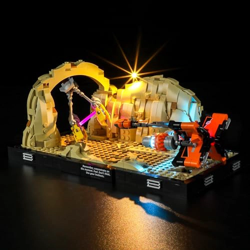 BRIKSMAX KIT DE ILUMINACION LED PARA LEGO75380 MOS ESPA PODRACE DIORAMA COMPATIBLE CON LEGO STAR - 1