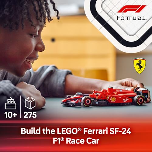 CONJUNTOS DE CONSTRUCCION LEGO SPEED CHAMPIONS FERRARI SF24 F1 JUEGOS DE CONSTRUCCION PARA NIÑOS - 2