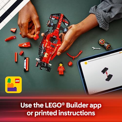 CONJUNTOS DE CONSTRUCCION LEGO SPEED CHAMPIONS FERRARI SF24 F1 JUEGOS DE CONSTRUCCION PARA NIÑOS - 6