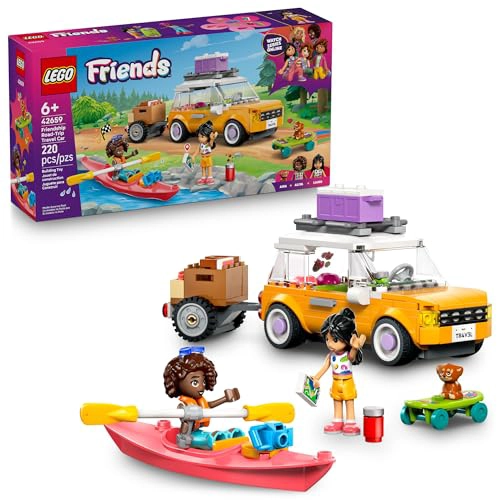 LEGO FRIENDS FRIENDSHIP COCHE DE JUGUETE DE VIAJE POR CARRETERA JUEGO DE CONSTRUCCION PARA CONTAR - 1