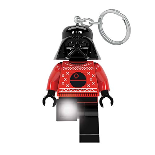 LEGO LLAVERO DE SUE TER FEO DE DARTH VADER DE STAR WARS FIGURA DE 3 PULGADAS DE ALTO KE173 NEGRO - 1
