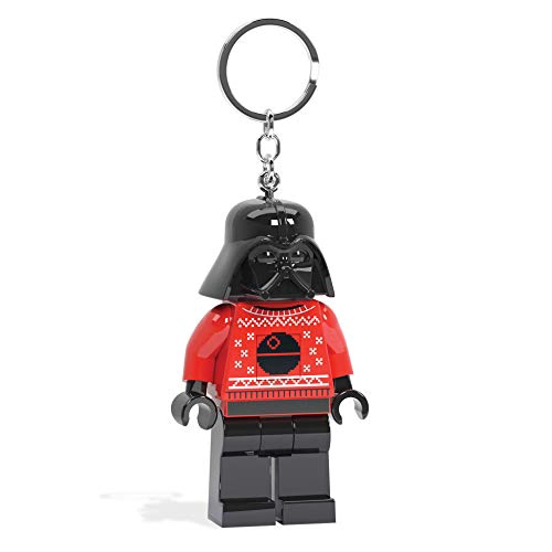 LEGO LLAVERO DE SUE TER FEO DE DARTH VADER DE STAR WARS FIGURA DE 3 PULGADAS DE ALTO KE173 NEGRO - 6