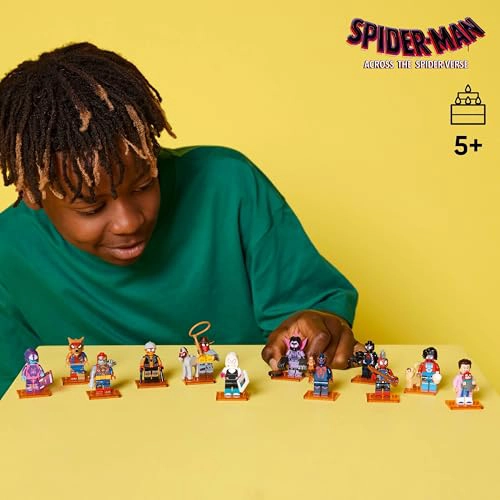 LEGO MINIFIGURES SPIDERMAN ACROSS THE SPIDERVERSE OBTE N 1 DE 12 JUGUETES COLECCIONABLES - 3