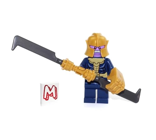 LEGO MARVEL SUPER HEROES AVENGERS INFINITY WAR MINIFIGURA THANOS EN TRAJE DORADO CON ESPADA - 2