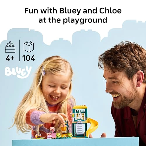 LEGO BLUEY PATIO DE JUEGO DIVERTIDO CON BLUEY Y CHLOE BLOQUES DE CONSTRUCCION SENSORIAL JUGUETES - 2