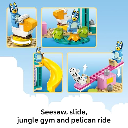 LEGO BLUEY PATIO DE JUEGO DIVERTIDO CON BLUEY Y CHLOE BLOQUES DE CONSTRUCCION SENSORIAL JUGUETES - 5