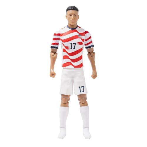 SOCKERS BANBO TOYS 2026 USMNT ALEJANDRO ZENDEJAS CAMISETA PARA EL HOGAR FIGURA DE ACCION DE FUTBOL - 1