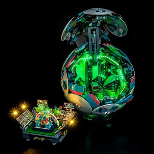 LOCOLEE KIT DE LUCES COMPATIBLE CON BALON DE FUTBOL LEGO 43019 SIN LUCES REALES SOLAMENTE - 1