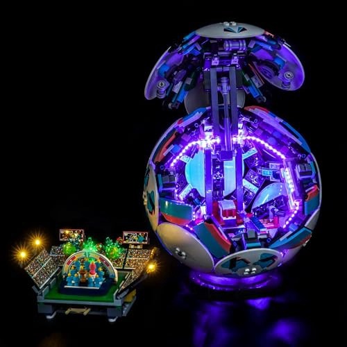 LOCOLEE KIT DE LUCES COMPATIBLE CON BALON DE FUTBOL LEGO 43019 SIN LUCES REALES SOLAMENTE - 3