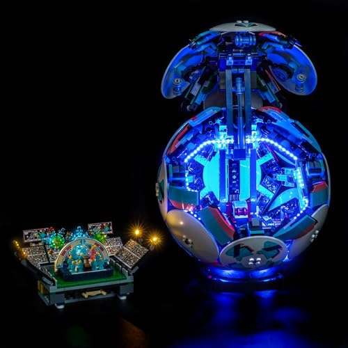 LOCOLEE KIT DE LUCES COMPATIBLE CON BALON DE FUTBOL LEGO 43019 SIN LUCES REALES SOLAMENTE - 5