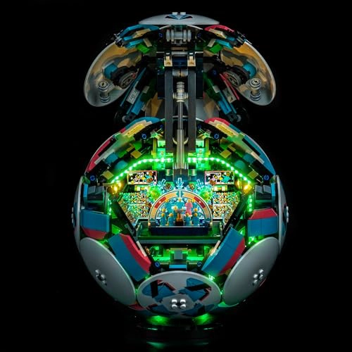 LOCOLEE KIT DE LUCES COMPATIBLE CON BALON DE FUTBOL LEGO 43019 SIN LUCES REALES SOLAMENTE - 6