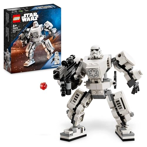 LEGO 75370 STAR WARS THE STORMTROOPER ROBOT MODELO DE FIGURA PARA CONSTRUIR CON PIEZAS ARTICULADAS - 1