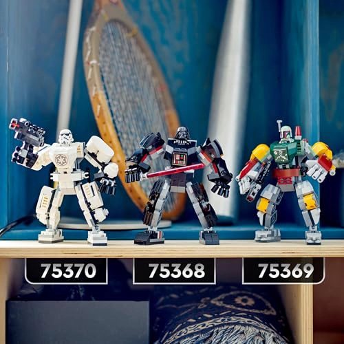 LEGO 75370 STAR WARS THE STORMTROOPER ROBOT MODELO DE FIGURA PARA CONSTRUIR CON PIEZAS ARTICULADAS - 5