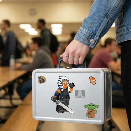 LEGO STAR WARS THE MANDALORIAN STICKER AHSOKA TANO 53767 5 CALCOMANIAS DE PET TROQUELADAS 1 HOJA - 4
