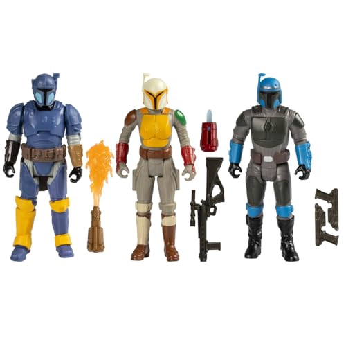 STAR WARS EPIC HERO SERIES UNITE THE CLANS PACK PAZ VIZSLA MANDALORIAN WARRIOR AXE WOVES FIGURAS - 2