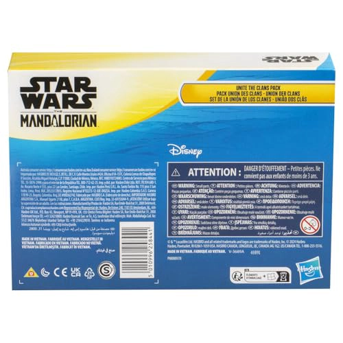 STAR WARS EPIC HERO SERIES UNITE THE CLANS PACK PAZ VIZSLA MANDALORIAN WARRIOR AXE WOVES FIGURAS - 4