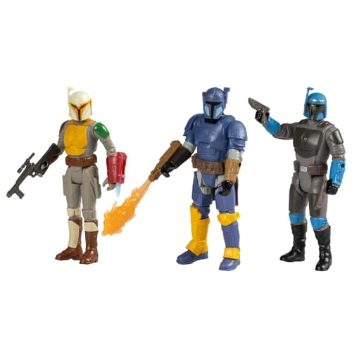 STAR WARS EPIC HERO SERIES UNITE THE CLANS PACK PAZ VIZSLA MANDALORIAN WARRIOR AXE WOVES FIGURAS - 5