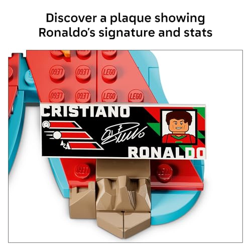 LEGO EDITIONS CRISTIANO RONALDO JUEGO DE CONSTRUCCION PARA NIÑOS Y NIÑAS A PARTIR DE 10 AÑOS REGALO - 4