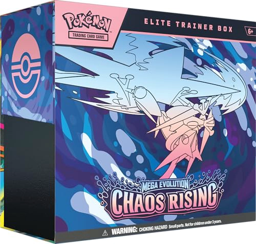 POKE MON TCG CAJA DE ENTRENAMIENTO DE E LITE MEGA EVOLUTIONCHAOS RISING - 1