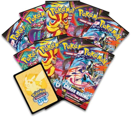POKE MON TCG CAJA DE ENTRENAMIENTO DE E LITE MEGA EVOLUTIONCHAOS RISING - 2