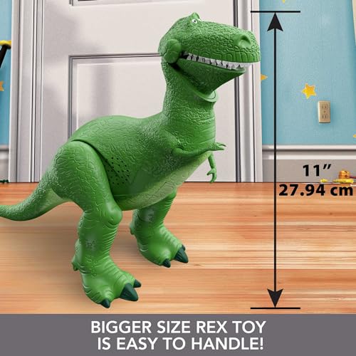 MATTEL DISNEY Y PIXAR TOY STORY FIGURA DE ACCION DE DINOSAURIO QUE HABLA CON BRAZOS MOVIBLES RISAS - 5