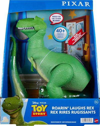 MATTEL DISNEY Y PIXAR TOY STORY FIGURA DE ACCION DE DINOSAURIO QUE HABLA CON BRAZOS MOVIBLES RISAS - 6
