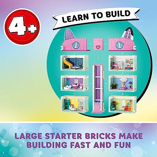 LEGO GABBYS JUGUETE DE CONSTRUCCION DE CASA DE MUÑECAS FIGURAS DE JUGUETE DE SIMULACION Y JUEGOS - 5