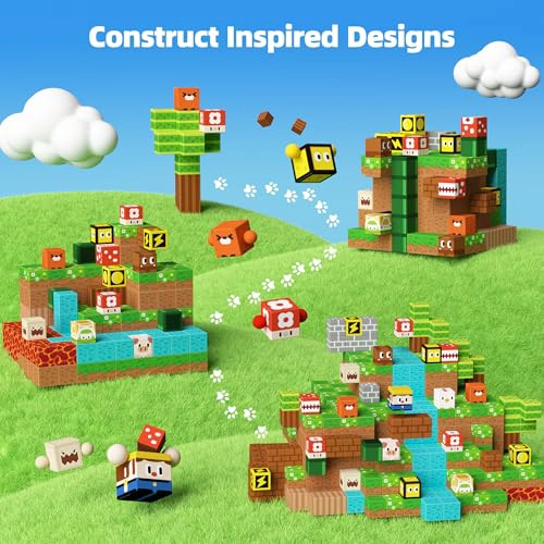 GOBIDEX BLOQUES MAGNE TICOS JUGUETES DE CONSTRUCCION PARA NIÑOS Y NIÑAS DE 3 CONSTRUCCION MAGWONDER - 2