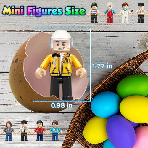 24 PIEZAS MINI FIGURAS DE BLOQUES DE CONSTRUCCION RELLENO DE MINIFIGURAS JUGUETE SOLO DE MINI - 3